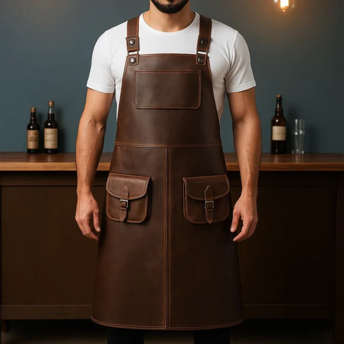 Bar Leather Apron | Bar Master Leather Apron in United States