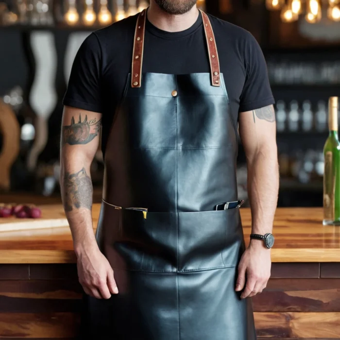 Black Label Leather Apron