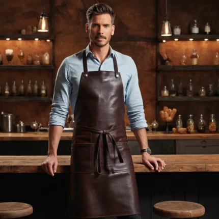 Classic Bar Keeper Leather Apron