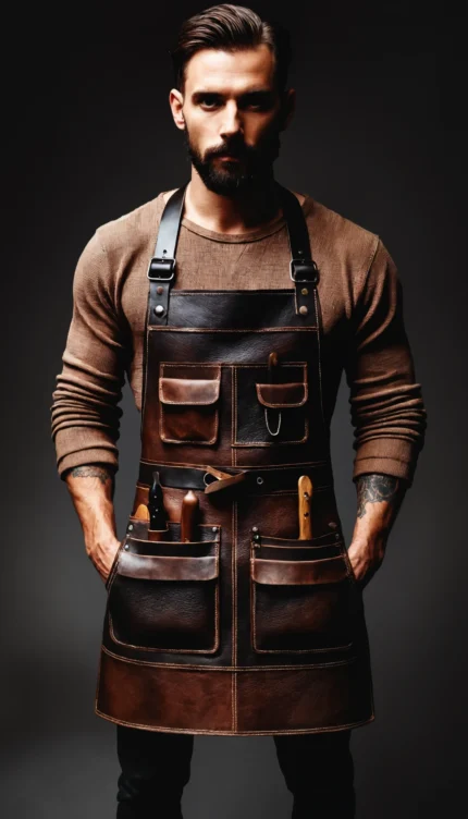 Spirit Mix Leather Apron