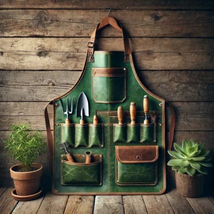 Bloom Shield Leather Apron