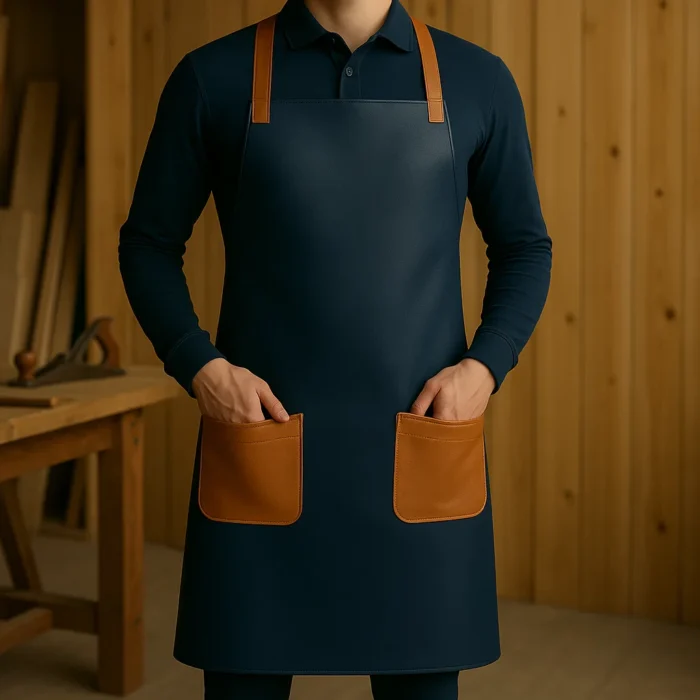 Carpenters Apron | Charcoal Leather Tool Apron in USA