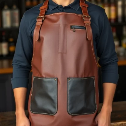 Dual Tone Modern Apron