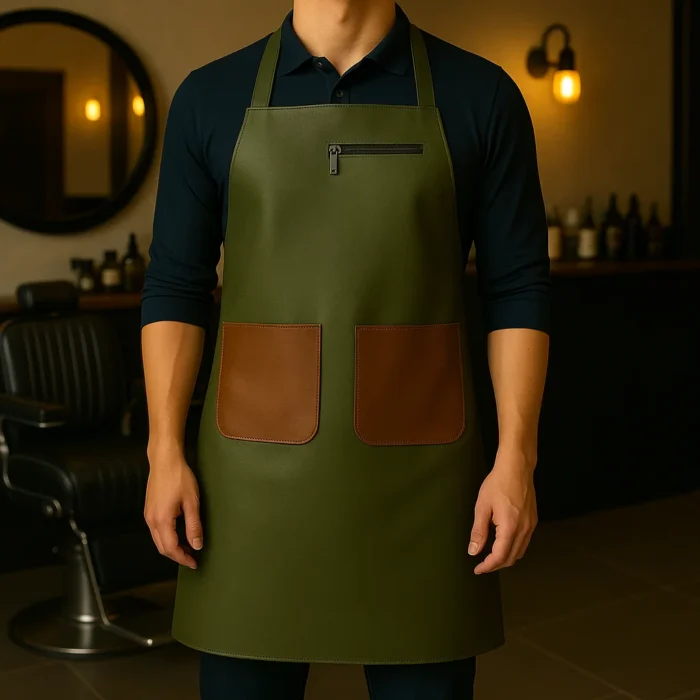 Barber Apron | Dual Tone Modern Apron in United States
