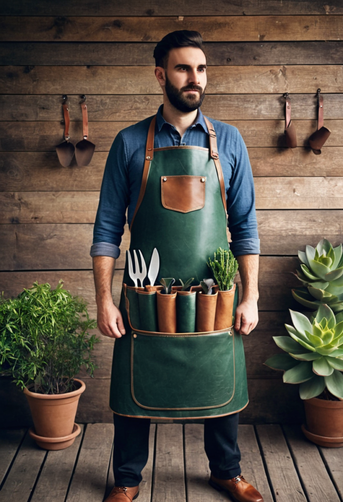 Garden Hold Leather Apron