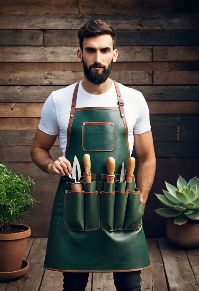 Harvest Holster Leather Apron