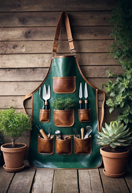 Harvest Hold Leather Apron